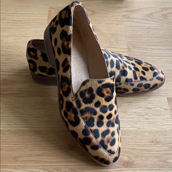 Madewell Shoes - Madewell Frances Leopard Loafer. Size 6.5